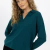 Midweight Knits | Midweight Knits>Humidity Lifestyle ADDISON TOP
