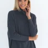 Lightweight Knits | Lightweight Knits>Humidity Lifestyle ALYSSA ROLL NECK