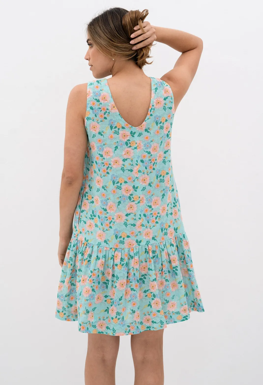 Shift Dresses | Mini Dresses>Humidity Lifestyle AMBER BLOOM DRESS