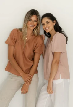Blouses>Humidity Lifestyle AURA BLOUSE