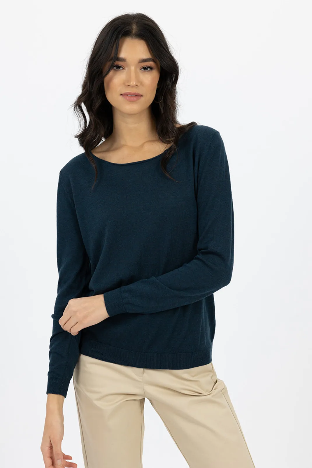 Lightweight Knits | Lightweight Knits>Humidity Lifestyle BELLA BASIC TOP