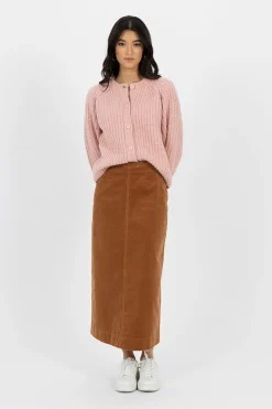 Skirts>Humidity Lifestyle BILLIE CORD SKIRT