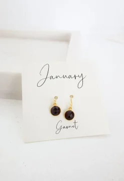 Jewellery>Humidity Lifestyle BIRTHSTONE EARRINGS