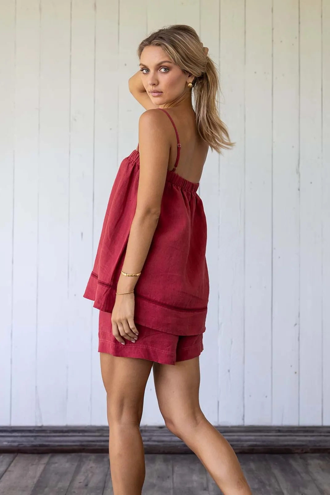 Tanks & Camis>Humidity Lifestyle CLAUDIA CAMI