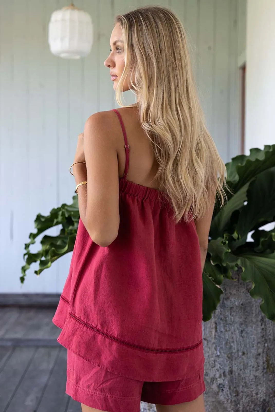 Tanks & Camis>Humidity Lifestyle CLAUDIA CAMI