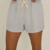 Sleepwear | Loungewear>Humidity Lifestyle DREAM SHORT - POWDER BLUE