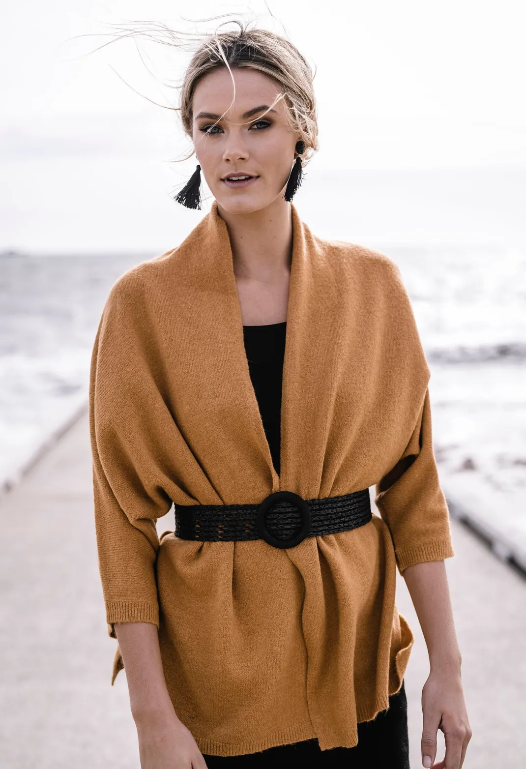 Jewellery>Humidity Lifestyle DROP TASSEL EARRINGS