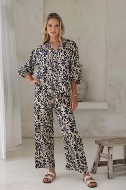 Resort | Blouses>Humidity Lifestyle EDEN BLOUSE