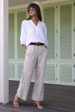 Pants>Humidity Lifestyle FLEETWOOD LINEN PANT