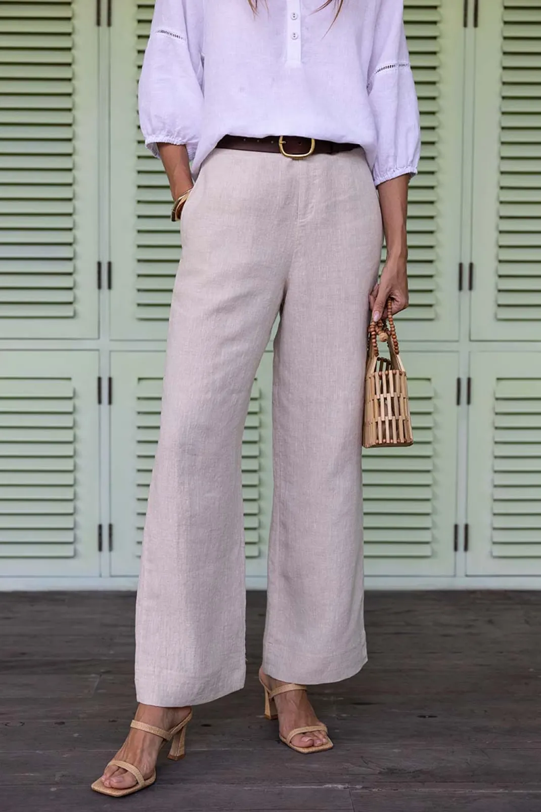 Pants>Humidity Lifestyle FLEETWOOD LINEN PANT