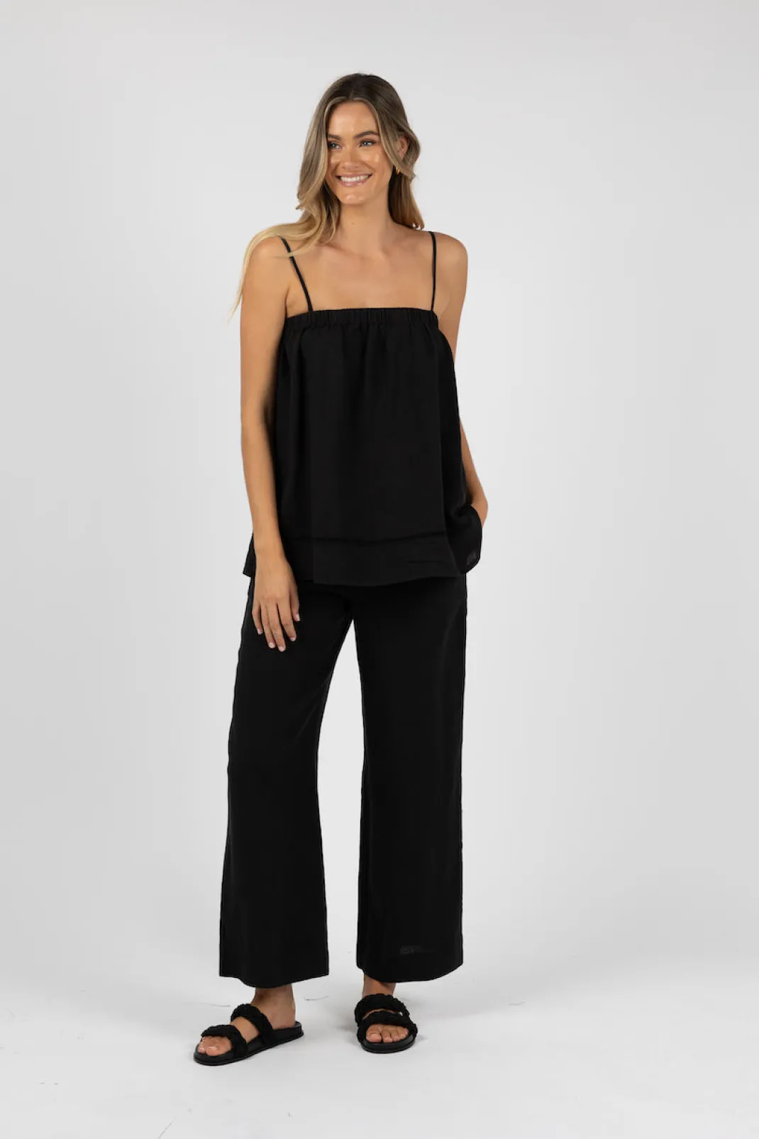 Pants>Humidity Lifestyle FLEETWOOD LINEN PANT