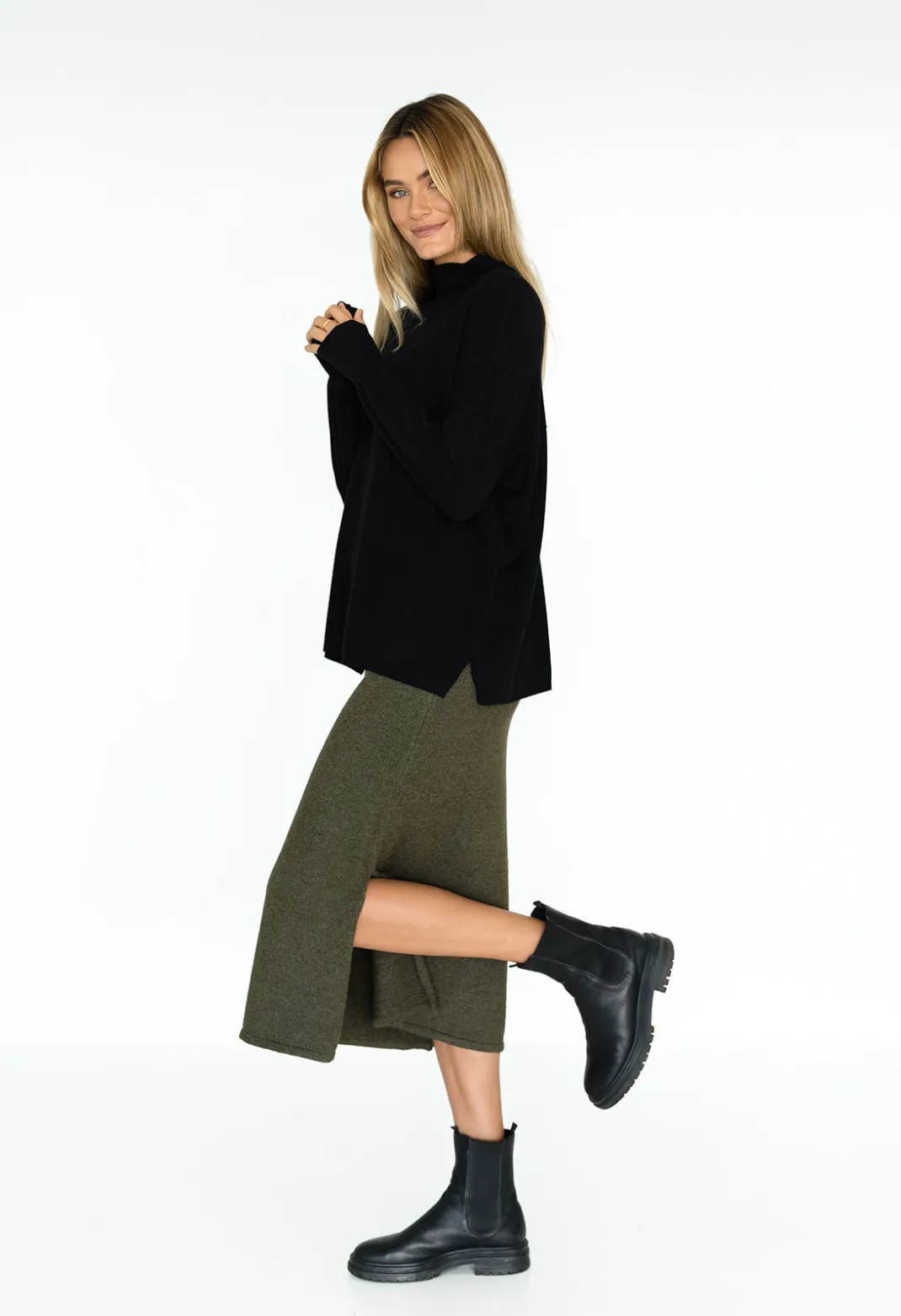 Midweight Knits | Midweight Knits>Humidity Lifestyle HARRIET KNIT TOP