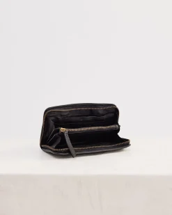 Bags>Humidity Lifestyle JUJU & CO BRAID WALLET - BLACK