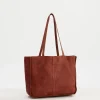 Bags>Humidity Lifestyle JUJU & CO TUMBLED BABY UNLINED TOTE - TAN