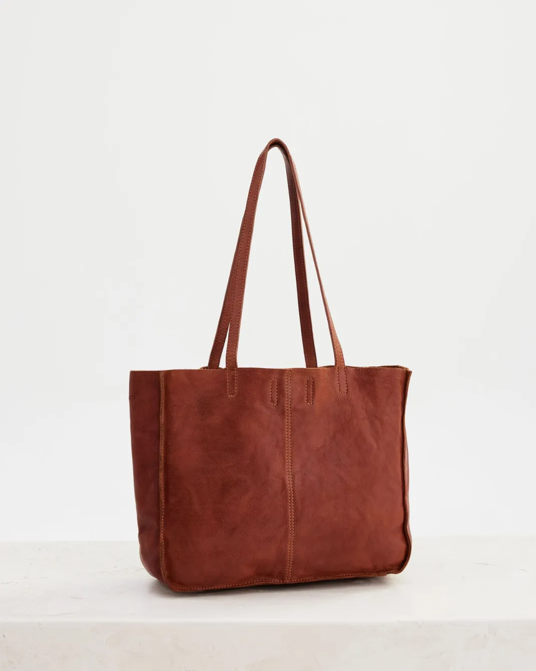 Bags>Humidity Lifestyle JUJU & CO TUMBLED BABY UNLINED TOTE - TAN