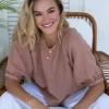 Blouses>Humidity Lifestyle LAGOON BLOUSE
