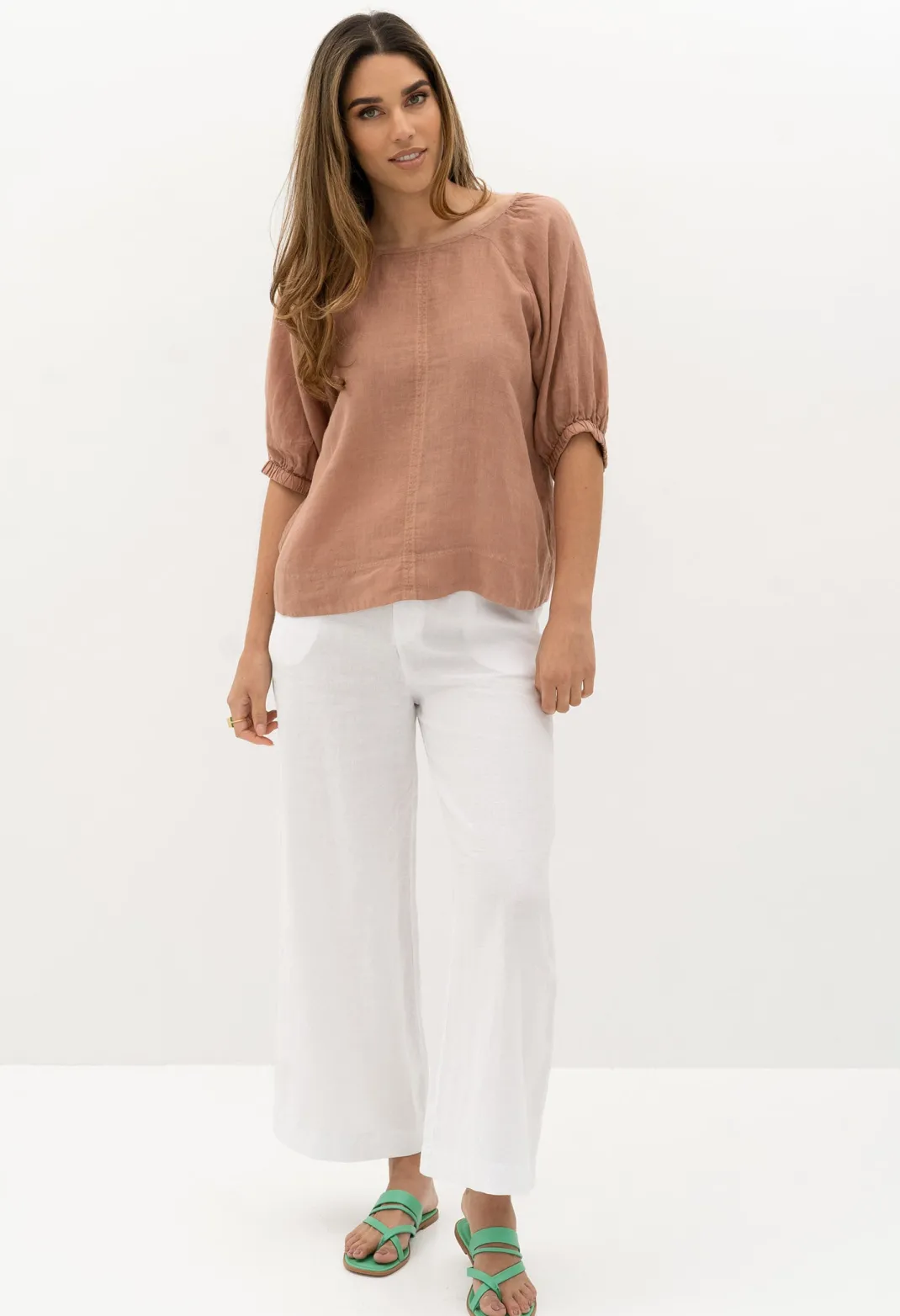 Blouses>Humidity Lifestyle LAGOON BLOUSE