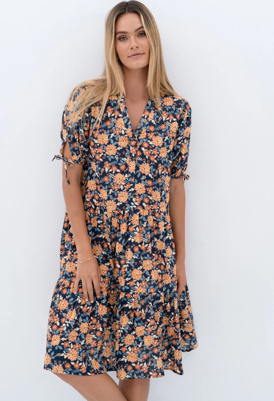 Midi Dresses>Humidity Lifestyle LAYLA BLOOM DRESS