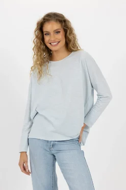 Loungewear | Basics>Humidity Lifestyle LONG SLEEVE DIPPY TEE AW24
