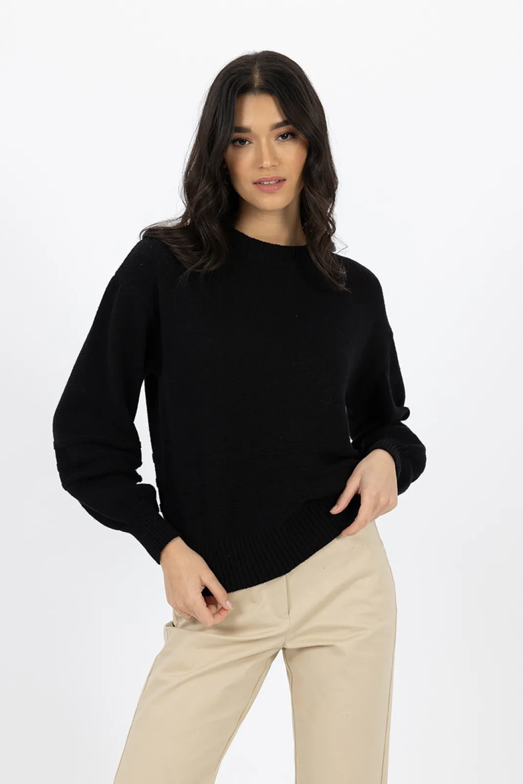 Midweight Knits | Midweight Knits>Humidity Lifestyle MACY JUMPER