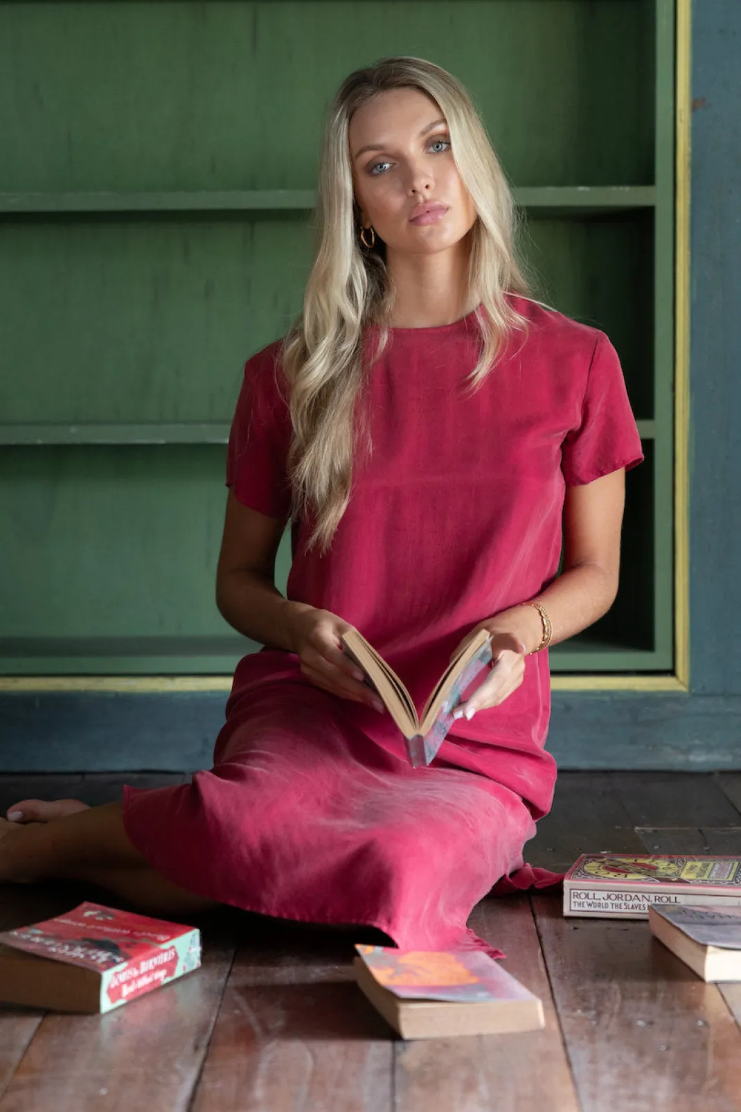 Maxi Dresses | Midi Dresses>Humidity Lifestyle MILANO TEE DRESS