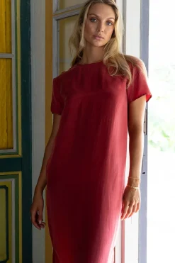 Maxi Dresses | Midi Dresses>Humidity Lifestyle MILANO TEE DRESS