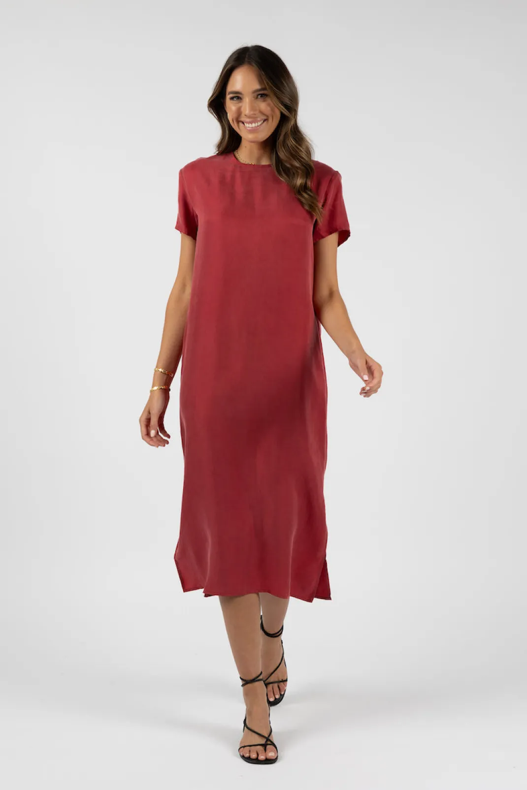 Maxi Dresses | Midi Dresses>Humidity Lifestyle MILANO TEE DRESS