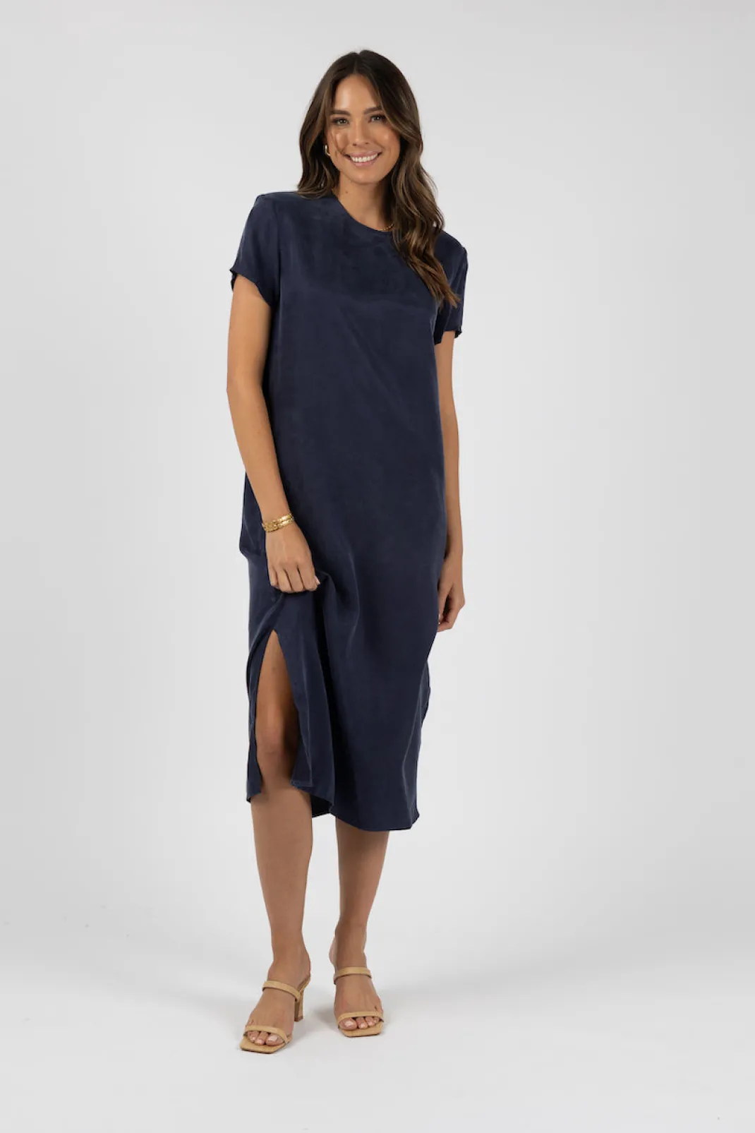 Maxi Dresses | Midi Dresses>Humidity Lifestyle MILANO TEE DRESS