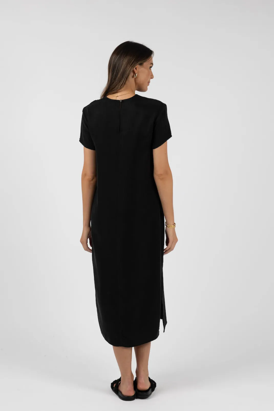Maxi Dresses | Midi Dresses>Humidity Lifestyle MILANO TEE DRESS