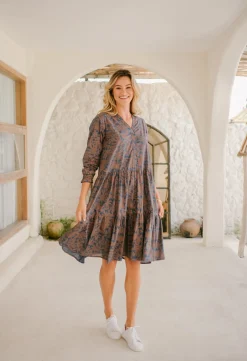 Midi Dresses>Humidity Lifestyle MILOS ELYSIAN DRESS