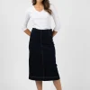 Denim | Skirts>Humidity Lifestyle NEVADA SKIRT