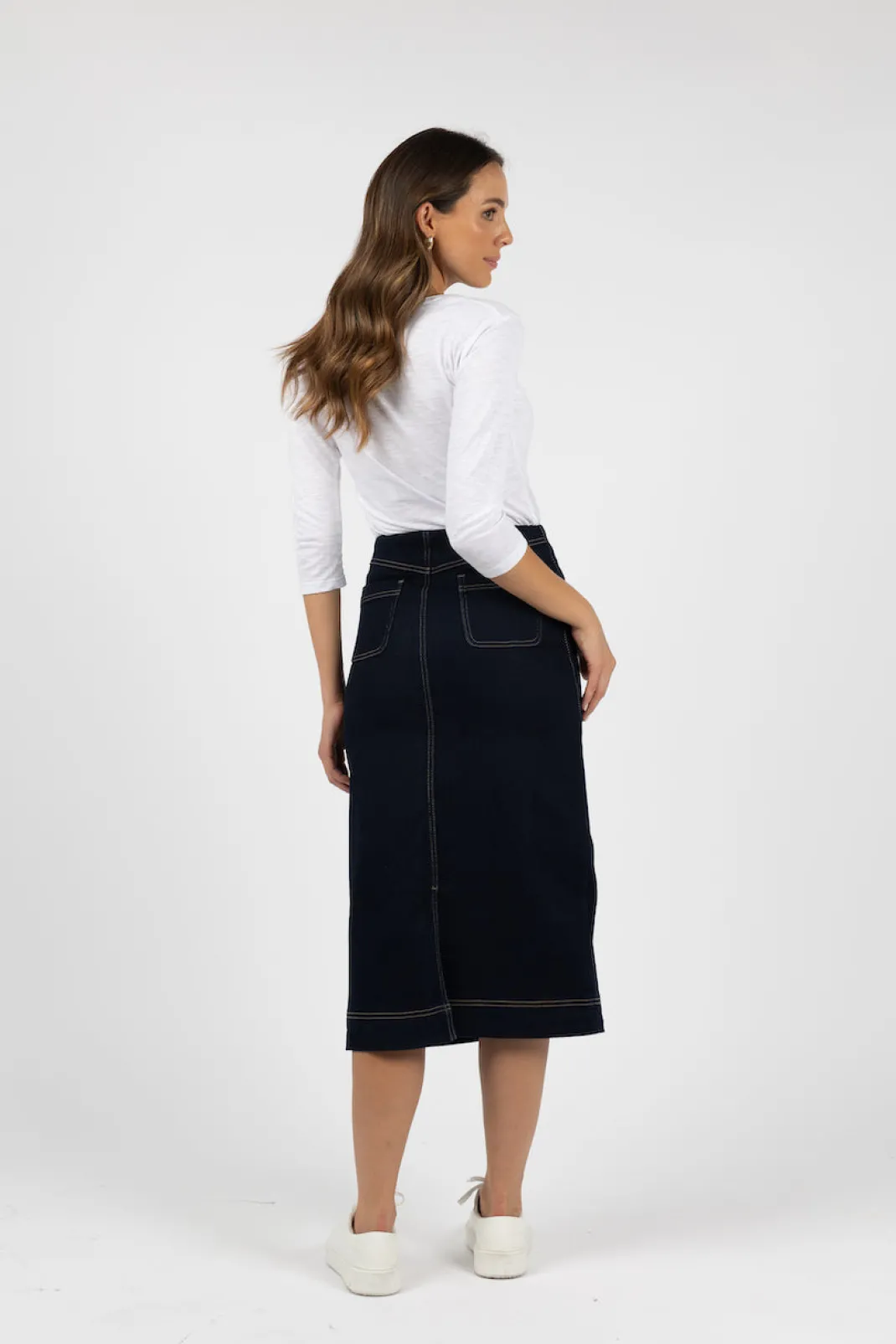 Denim | Skirts>Humidity Lifestyle NEVADA SKIRT