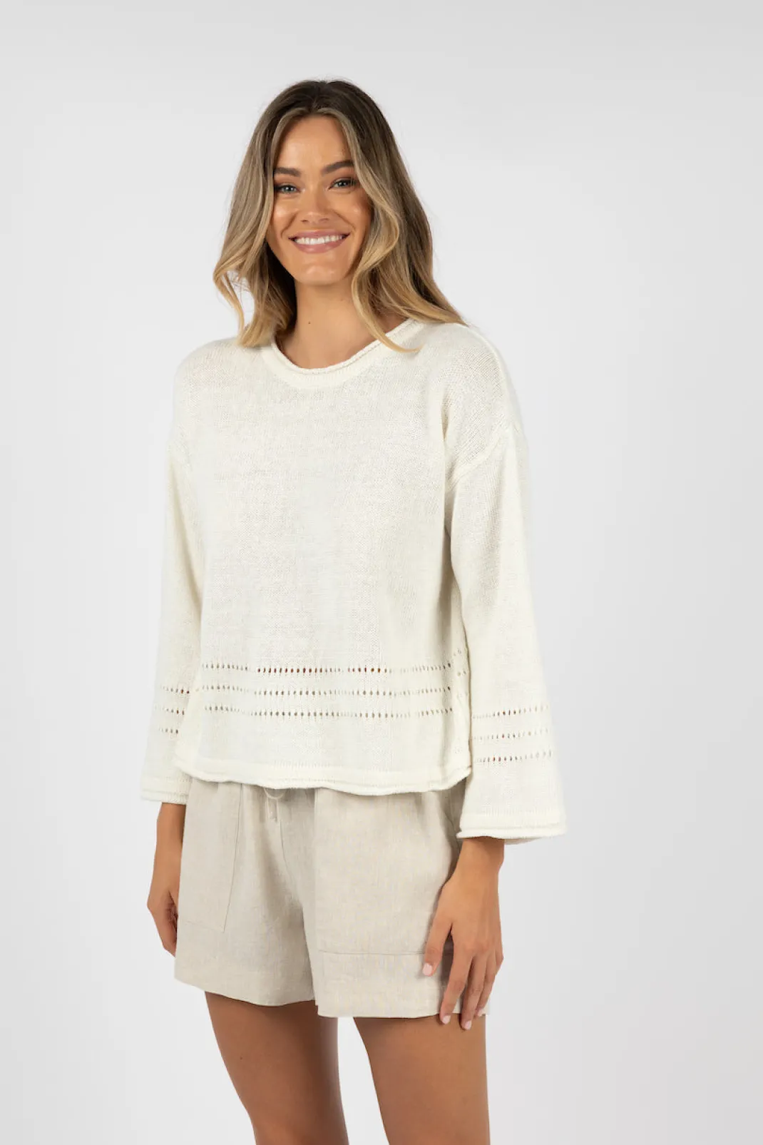 Lightweight Knits | Lightweight Knits>Humidity Lifestyle NORA JUMPER
