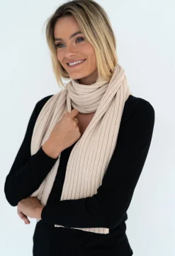 Scarves>Humidity Lifestyle RIBBED SCARF