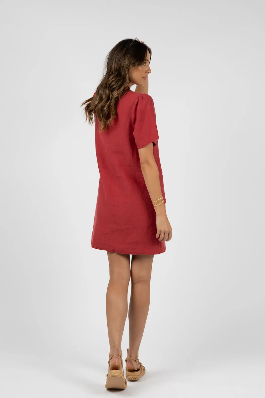 Resort | Shift Dresses>Humidity Lifestyle SAVINA SHIRT DRESS