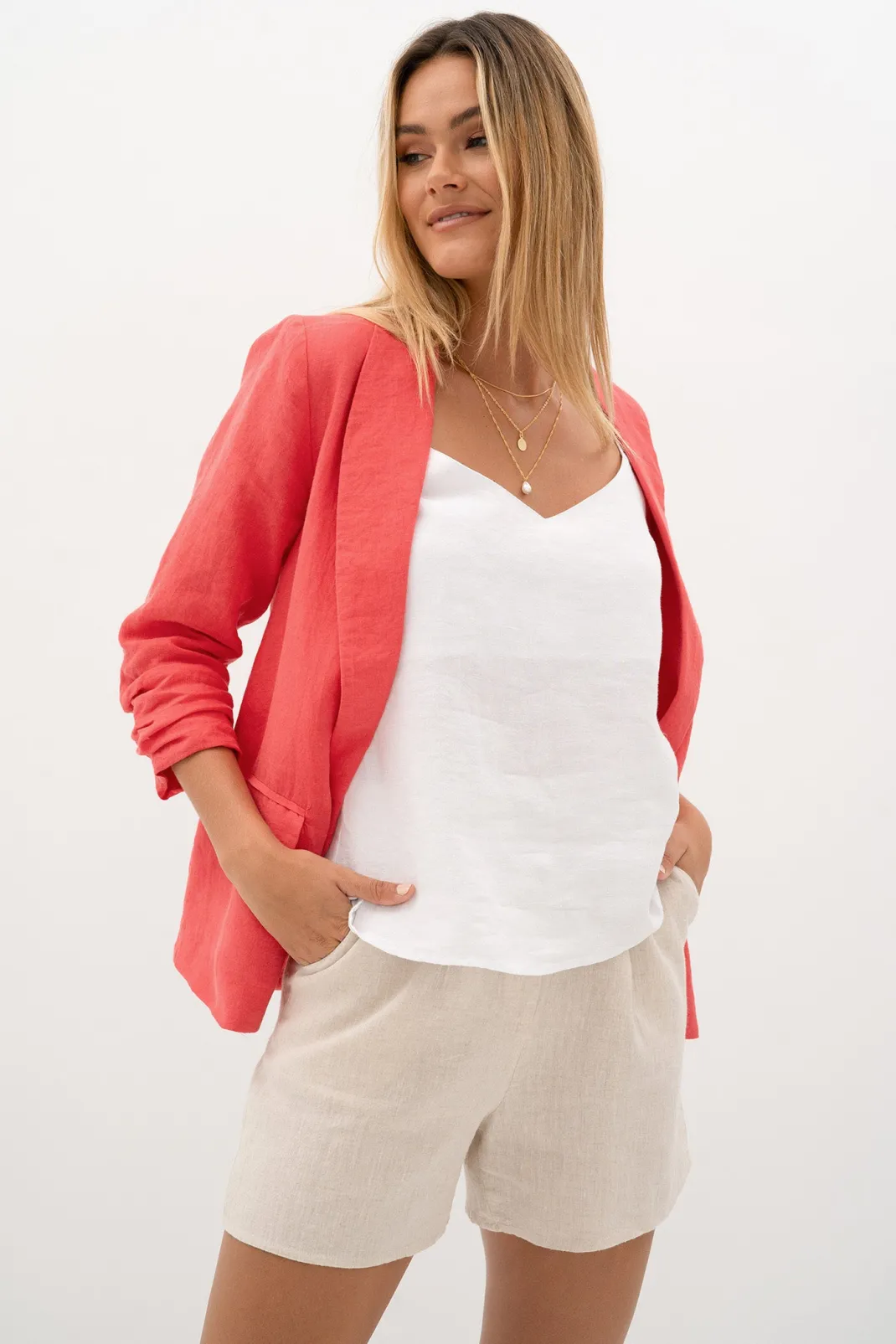 Jackets>Humidity Lifestyle SEVILLE JACKET SS23 - POPPY