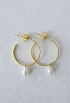 Jewellery>Humidity Lifestyle SHELL PEARL EARRING