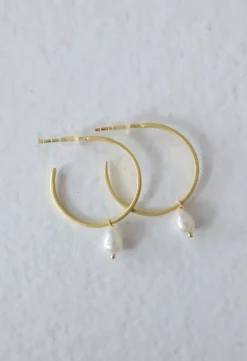 Jewellery>Humidity Lifestyle SHELL PEARL EARRING