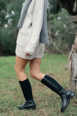 Shoes>Humidity Lifestyle STILT BOOT BLACK