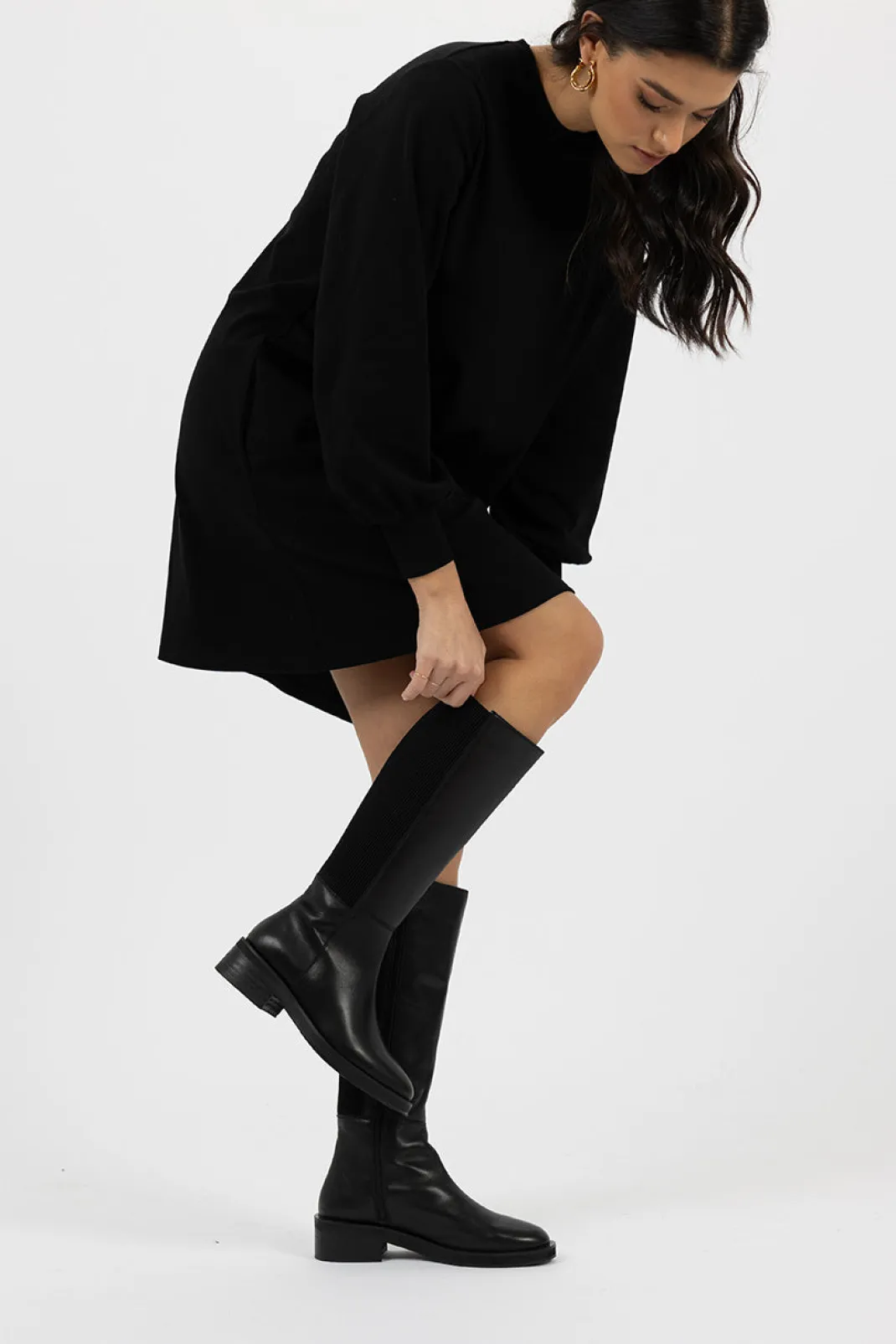 Shoes>Humidity Lifestyle STILT BOOT BLACK