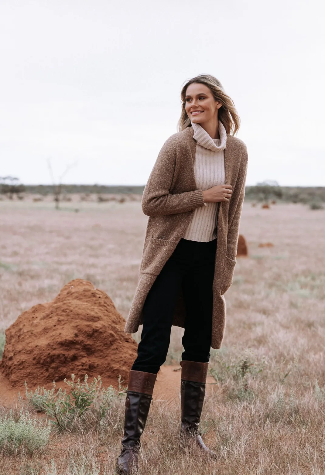 Coats | Chunky Knits>Humidity Lifestyle TEMPEST KNIT COAT