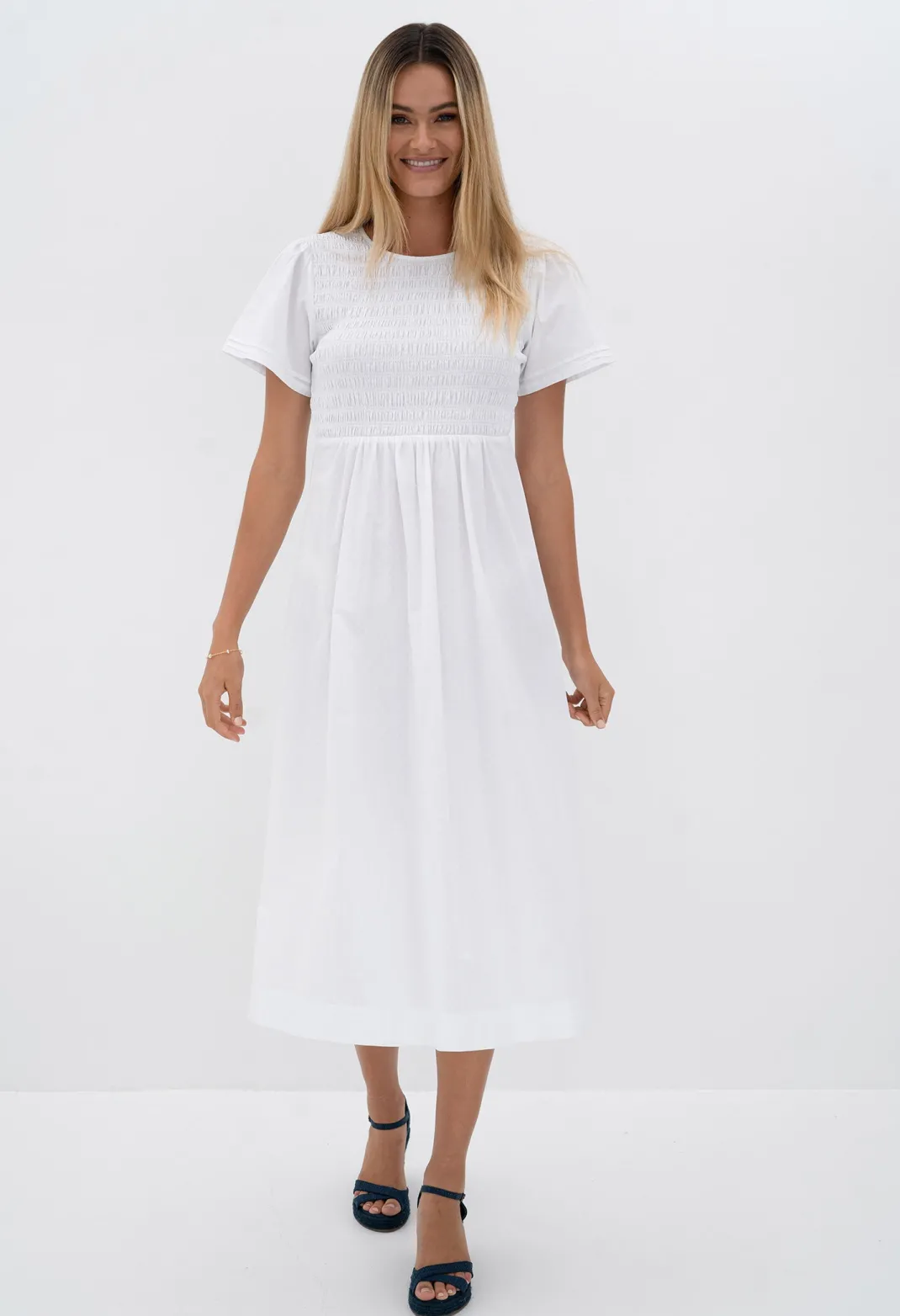 Midi Dresses>Humidity Lifestyle WAVERLY DRESS