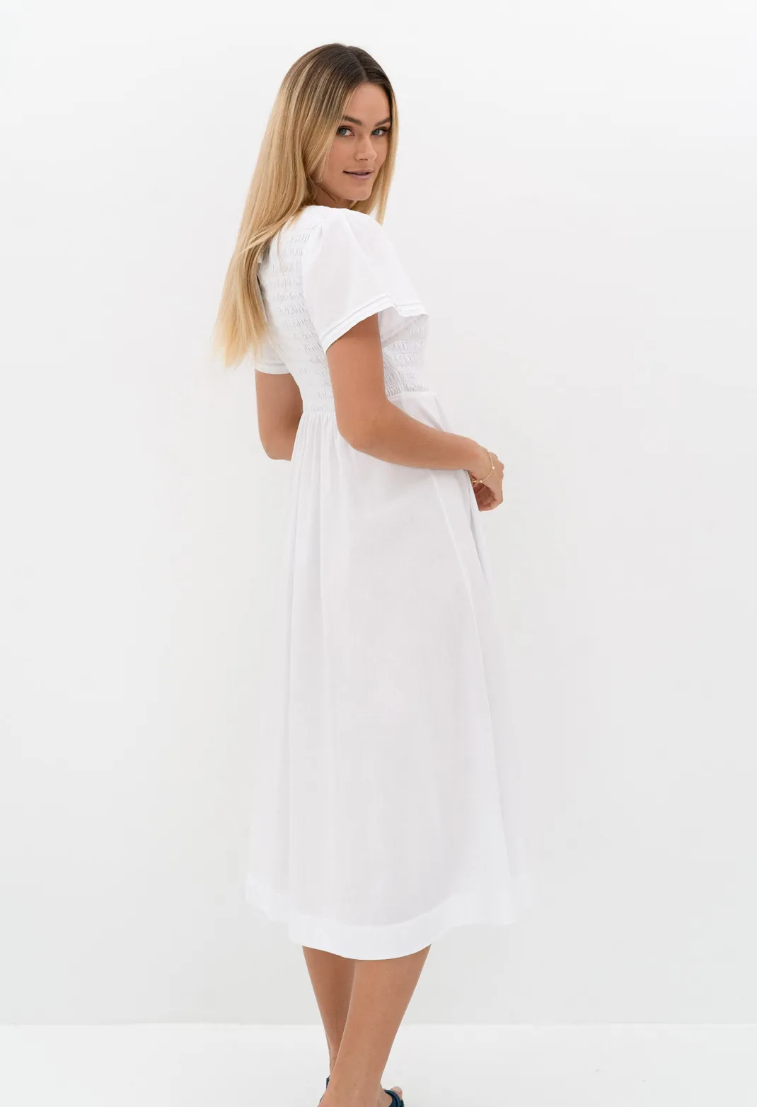 Midi Dresses>Humidity Lifestyle WAVERLY DRESS
