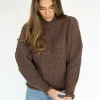 Chunky Knits | Chunky Knits>Humidity Lifestyle WILLOW JUMPER - CHOCOLATE