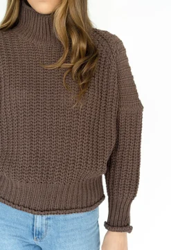 Chunky Knits | Chunky Knits>Humidity Lifestyle WILLOW JUMPER - CHOCOLATE