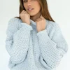 Chunky Knits | Chunky Knits>Humidity Lifestyle WILLOW JUMPER - ICE BLUE