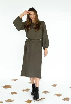 Midi Dresses>Humidity Lifestyle YVETTE DRESS