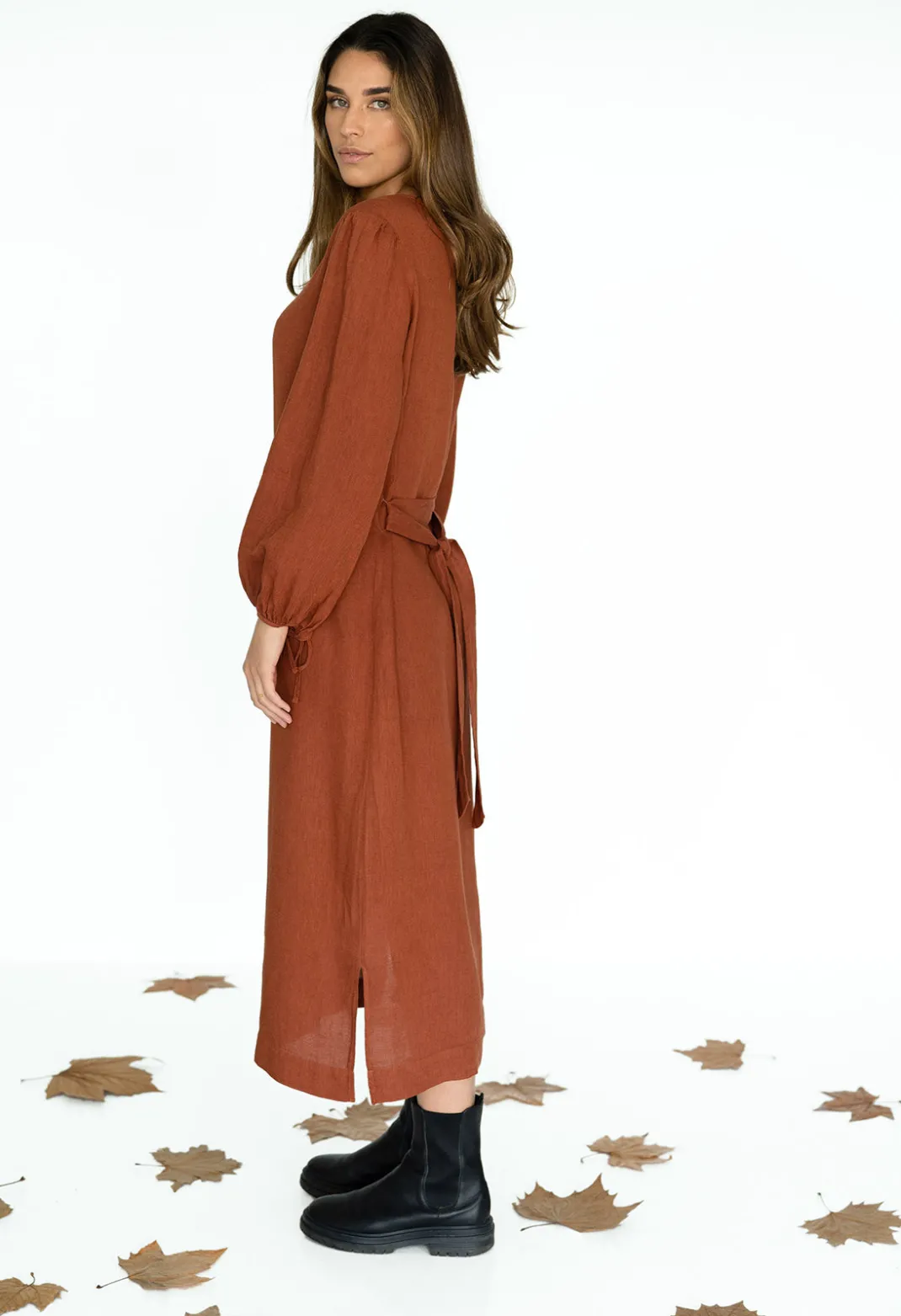 Midi Dresses>Humidity Lifestyle YVETTE DRESS